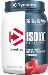 Dymatize - Iso-100 Hydrolysed Whey Isolate Protein - 20 serving