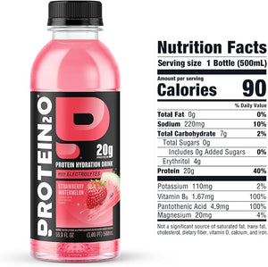 Protein2o - Whey Protein Infused Water - Box 12