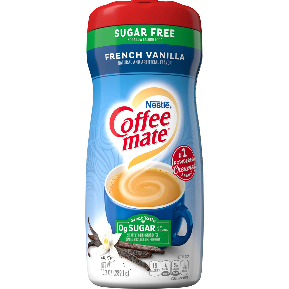 Nestle - Sugar Free Coffee Mate Powder - 10.2 oz