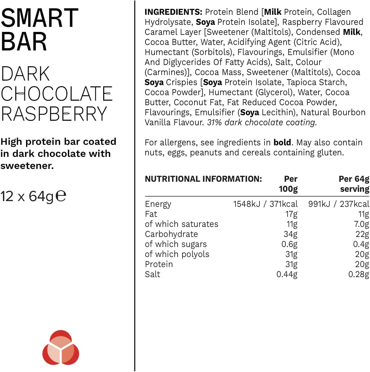 PhD Nutrition - Smart Bar High Protein - 64g