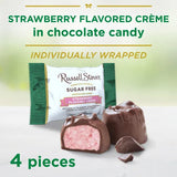 Russell Stover - Sugar Free Strawberry Flavored Creme - 85g