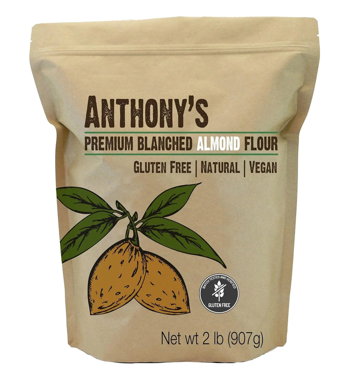 Anthony's Good - Premium Blanched Almond Flour - 2lb