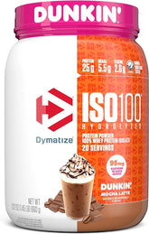 Dymatize - Iso-100 Protéines de lactosérum isolées hydrolysées - 20 portions