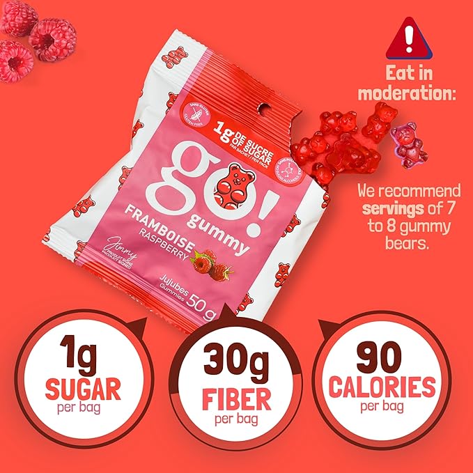 Go Nutrition - Low Sugar Go Gummy by Jimmy Sevigny - 50g