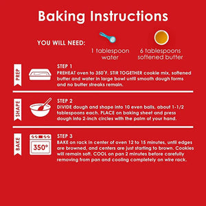 Duncan Hines - Keto-Friendly Chocolate Chip Cookie Mix - 8.8oz