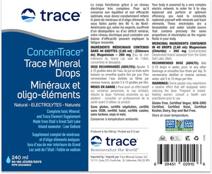 Trace Minerals - Concentrace Full Spectrum Drop - 60ml