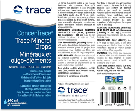 Trace Minerals - Concentrace Full Spectrum Drop - 60ml