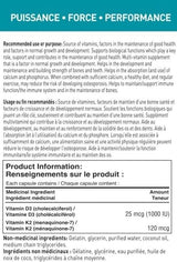 Tested Nutrition - Vitamin D3+K2 - High Potency 240 SoftGels