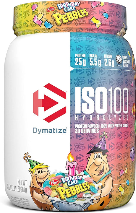 Dymatize - Iso-100 Hydrolysed Whey Isolate Protein - 20 serving
