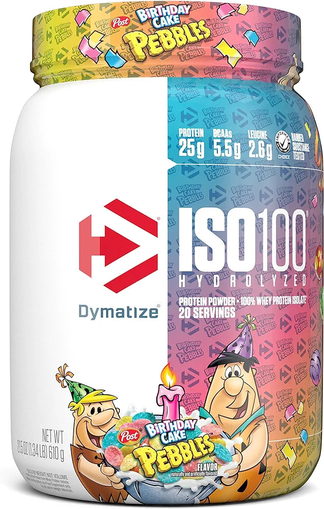 Dymatize - Iso-100 Hydrolysed Whey Isolate Protein - 20 serving