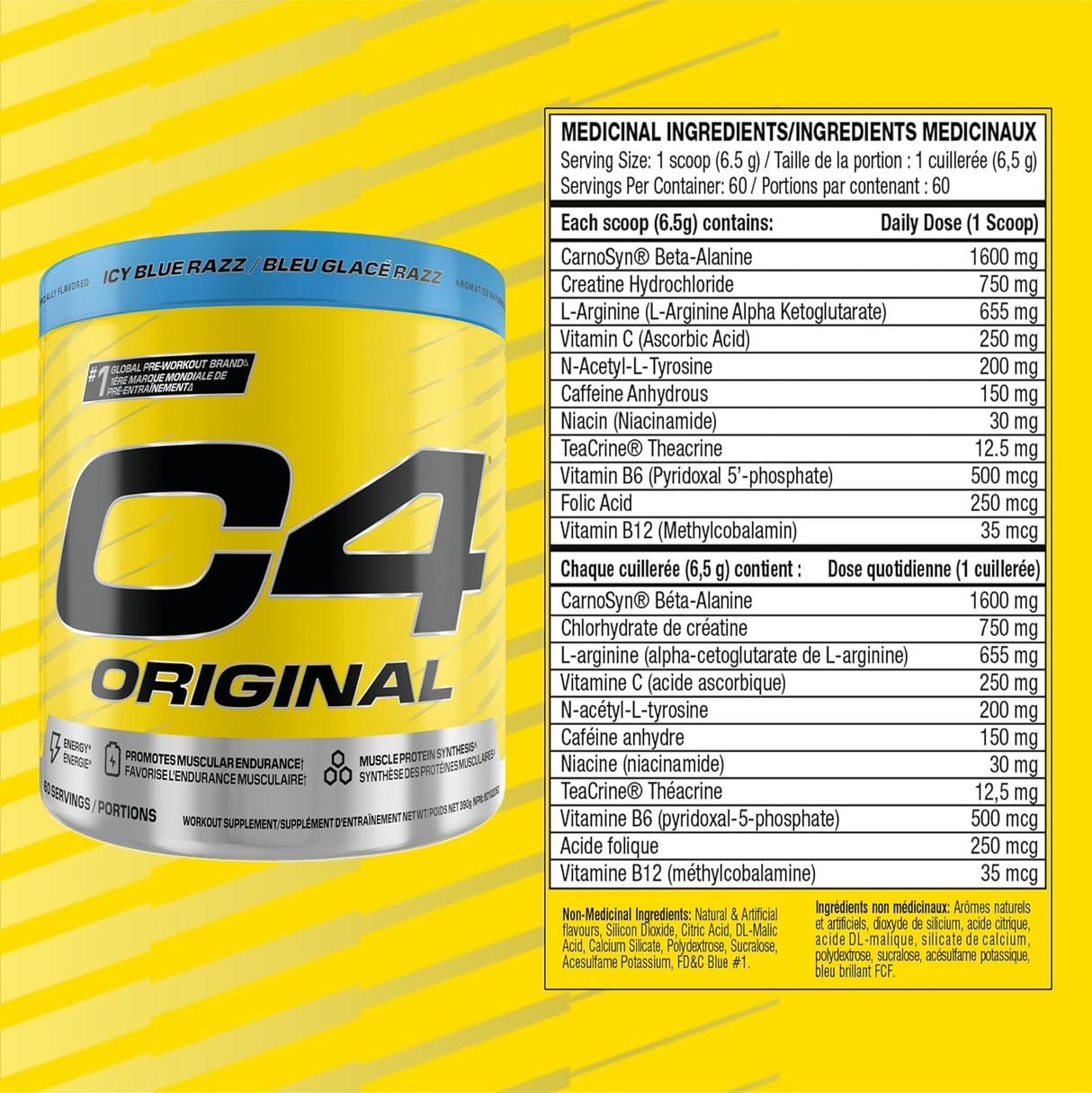 Cellucor - C4 Original Pre Workout - 60 serving