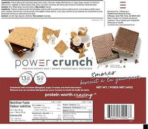 Power Crunch - Original Energy Protein Bars - Box 12
