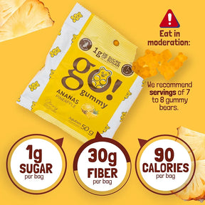 Go Nutrition - Low Sugar Go Gummy by Jimmy Sevigny - 50g