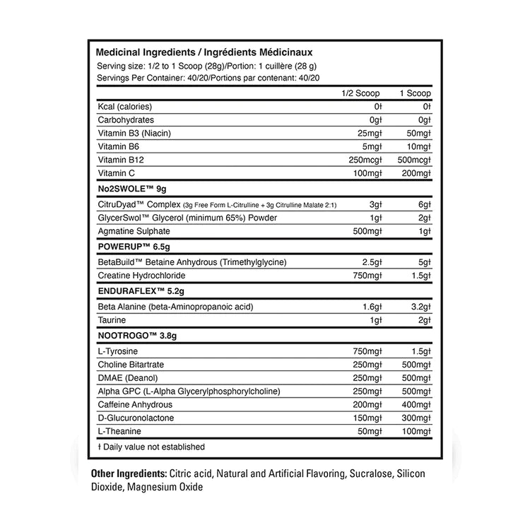 Ballistic - Trigger Point Super Dosed Pré-entraînement - 560 g 