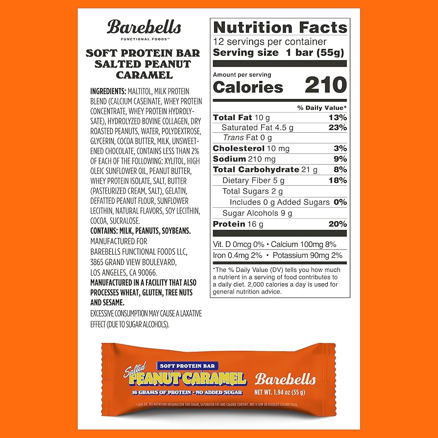 Barebells - Soft Protein Bar - 55g