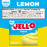 Jell-O Zero Sugar Instant Pudding & Pie Filling – Reduced Calorie Dessert Mix (1oz)