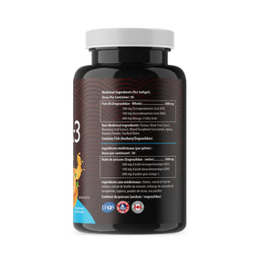 AquaOmega - High EPA Wild Caught Fish Oil - 120 Chewable Softgels
