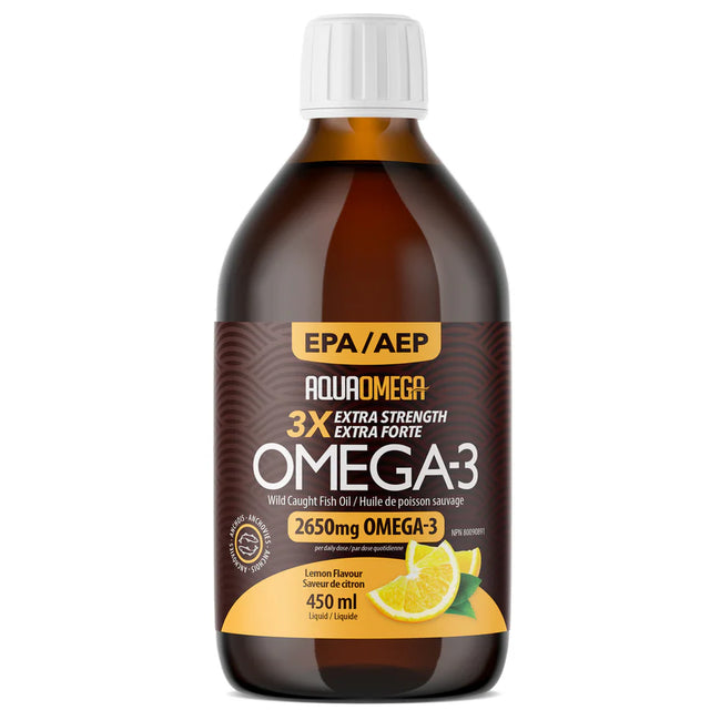AquaOmega - 3X Extra Strength EPA Omega-3 - 450ml