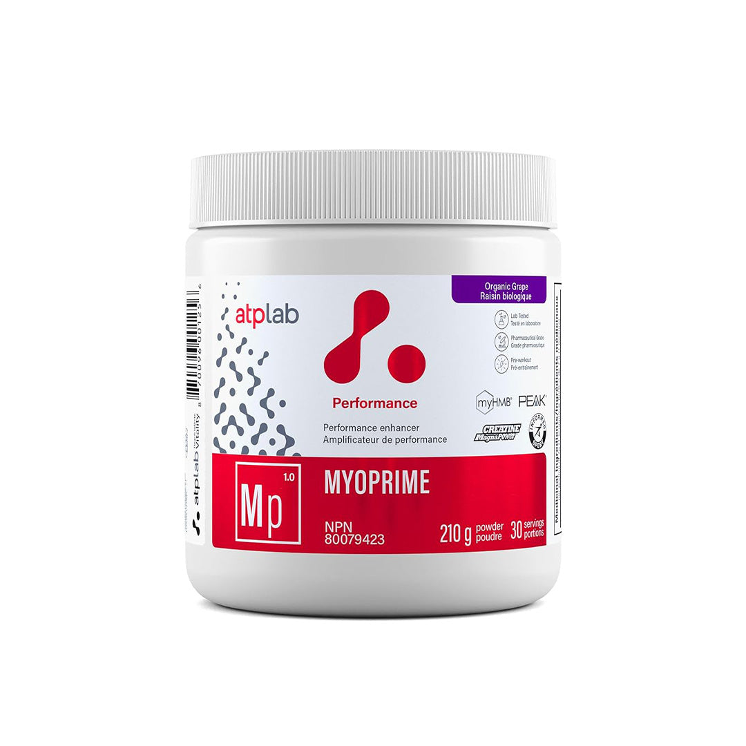 ATP Lab Myoprime 210g Organic Grape flavor