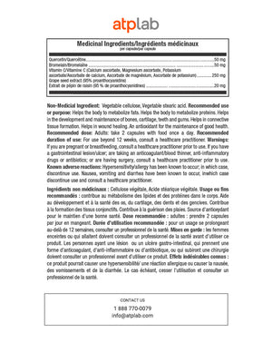 ATP Lab Syner-C 90 caps medicinal ingredients