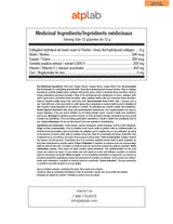 ATP Lab Total radiance collagen 360g medicinal ingredients peach mango