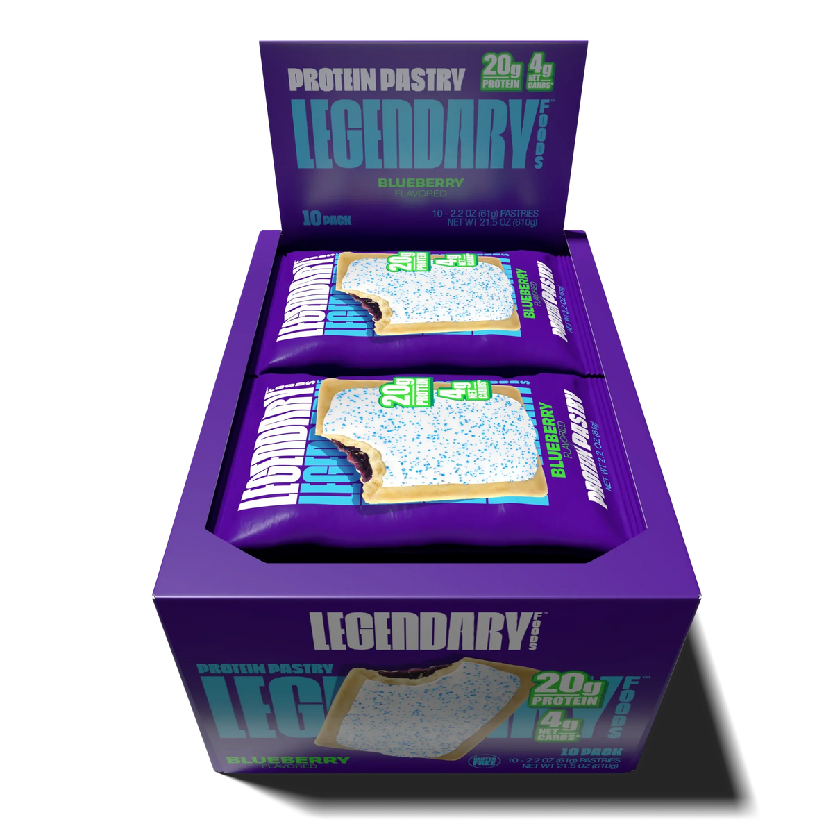 Legendary Foods - Protein Tasty Pastries - Box 10