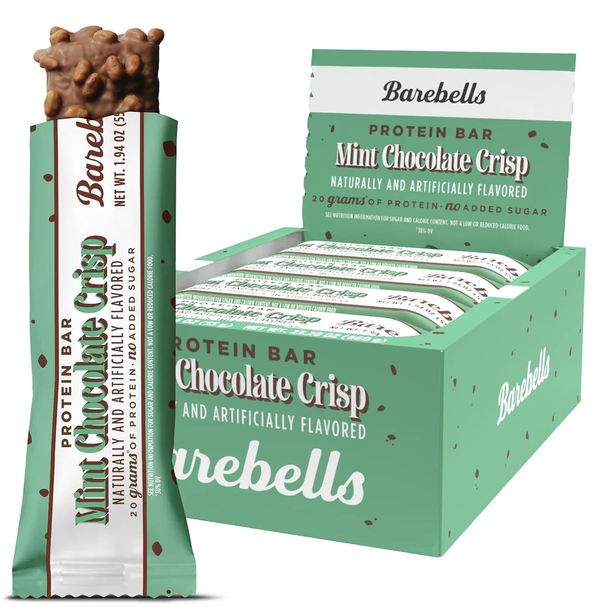 Barebells - High Protein No Sugar Added Bar - Box 12