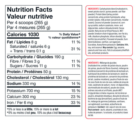 Basic Supplements - Mass Gainer - 6 lbs