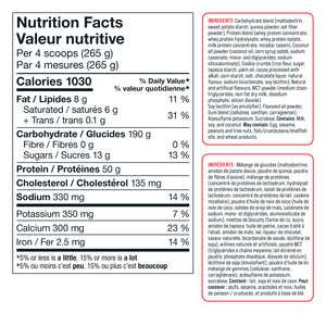 Compléments alimentaires de base - Gain de masse - 2,7 kg