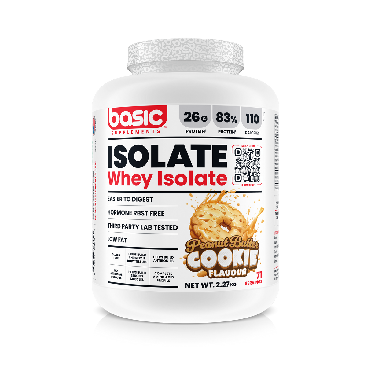 Basic Supplements - Whey Isolate - 5 lbs