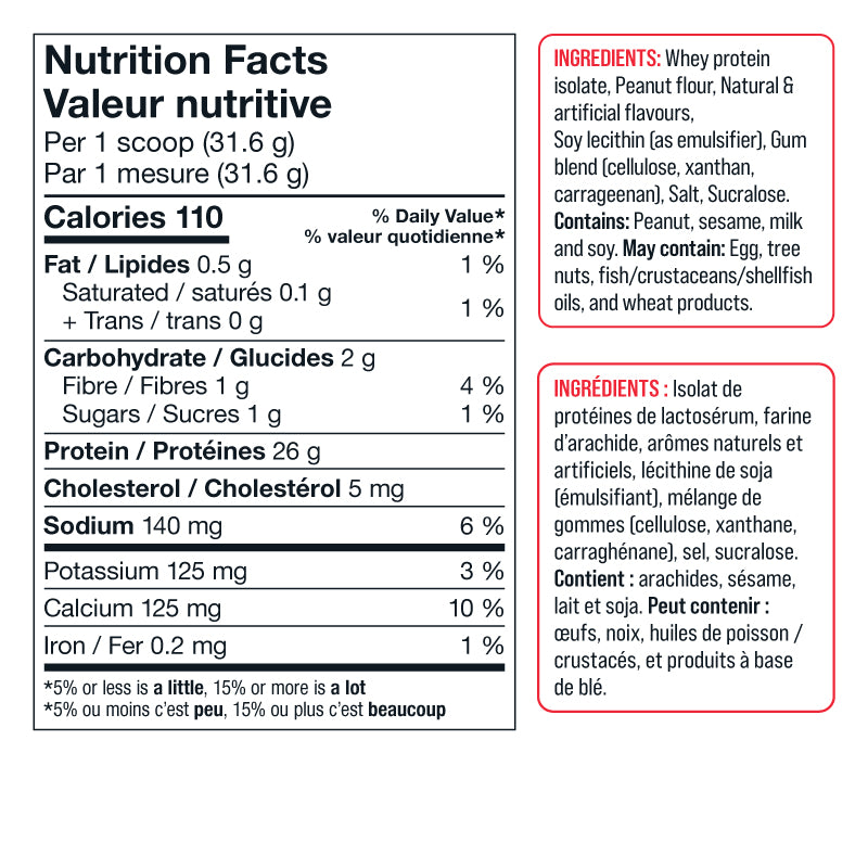 Compléments alimentaires de base - Isolat de lactosérum - 900 g