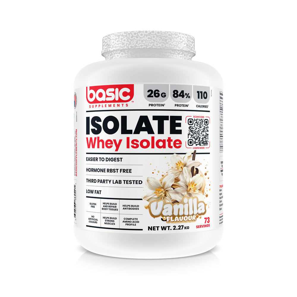Basic Supplements - Whey Isolate - 5 lbs