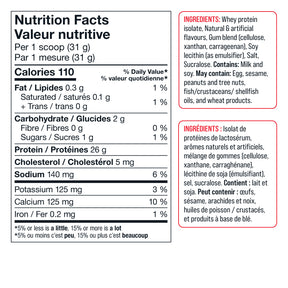 Basic Supplements - Whey Isolate - 5 lbs