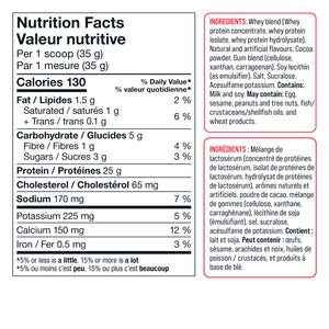 Compléments alimentaires de base - Protéines de lactosérum de base - 2,27 kg