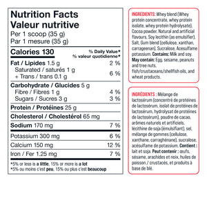 Compléments alimentaires de base - Protéines de lactosérum de base - 2,27 kg
