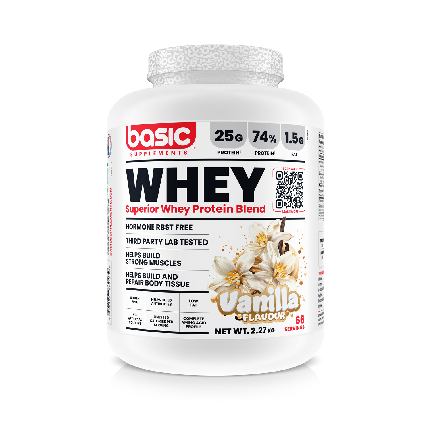 Basic Supplements - Basic Whey - 5 lbs