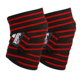 Schiek Knee Wraps 78" avec Velcro