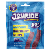 Joyride - Low Sugar Sour Blue Raspberry Strips - 3.5oz