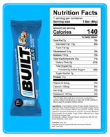 Built Protein Bar - 100% Real Chocolate - Zero Guilt 49g