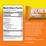 Built Bar Puffs Canada - Sour Puff Sweet Peach Punch Protein Bar 40g - Nutrition Facts