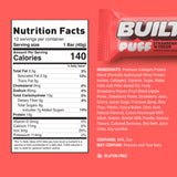 Built Bar Puffs Canada - Strawberry n' Cream Protein Bar 40g - Nutrition Facts