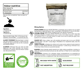 Bulk Protein Canada - Glutamine - 100% Premium Canadian Powder