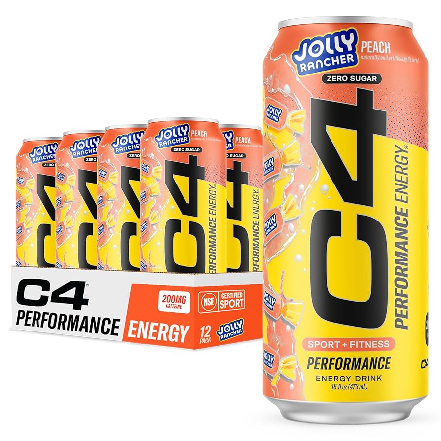 Cellucor - C4 Carbonated Energy Drink USA 12x473ml - Jolly Rancher