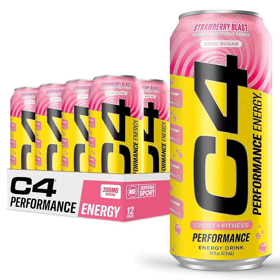 Cellucor - C4 Boisson énergisante gazeuse USA 12x473ml