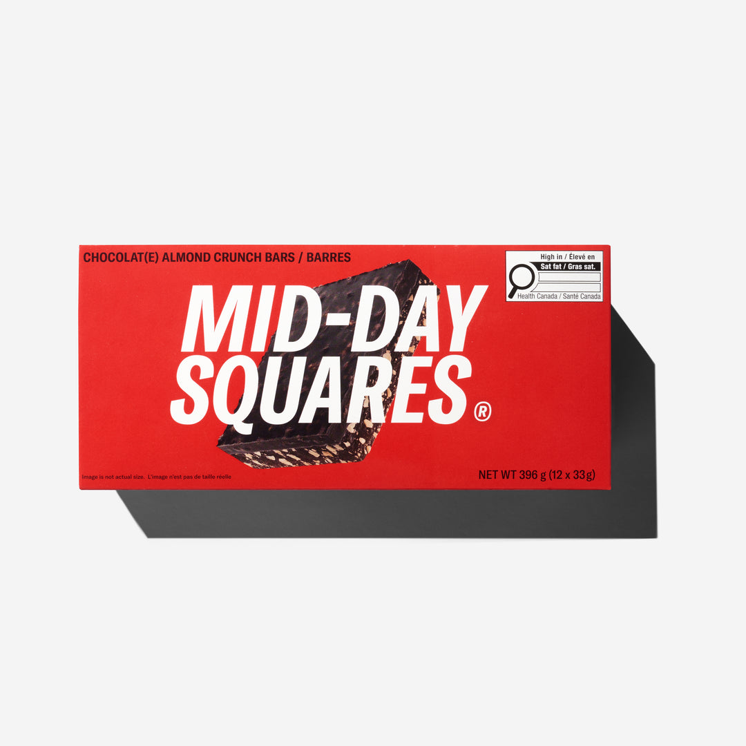 Mid-Day Square Almond Crunch 12x33g