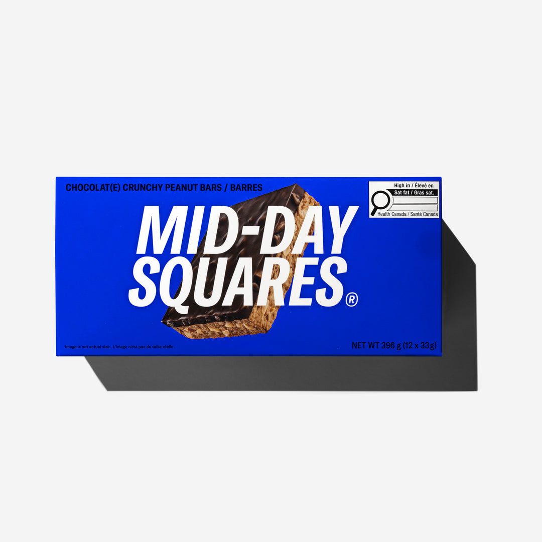 Mid-Day Square Crunchy Peanut 12x33g