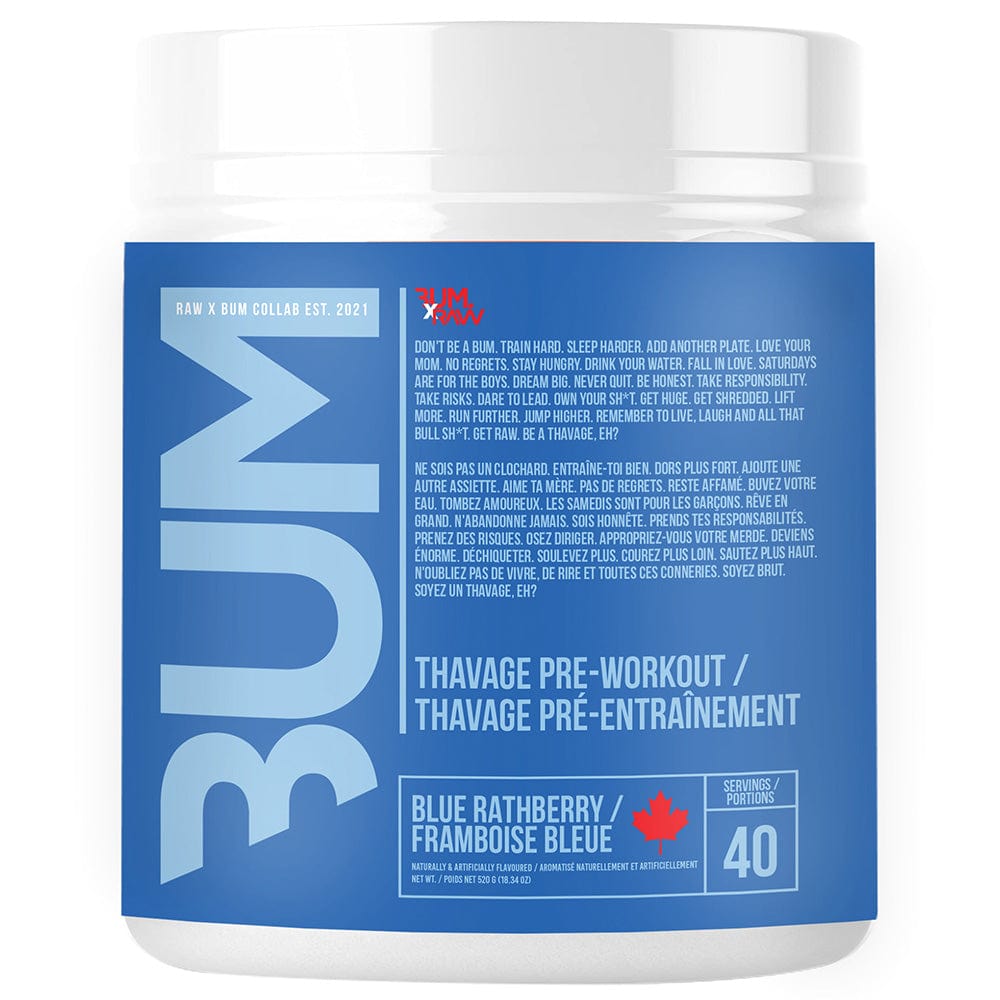 Raw Nutrition - CBum Series Thavage Pré-entraînement - 40 portions