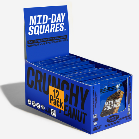 Mid-Day Square Crunchy Peanut 12x33g