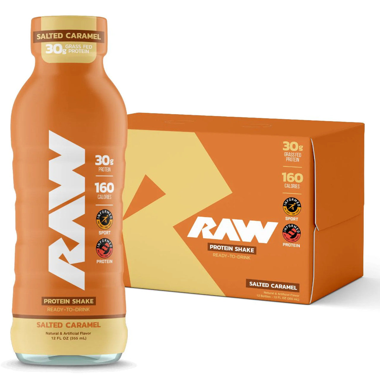 Raw Nutrition - CBum Raw Grass Fed Isolate Protein Shake - Pak 12