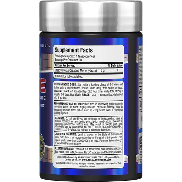 Allmax Creatine Monohydrate 100g